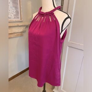 Elie Tahari Grecian Silk Top
